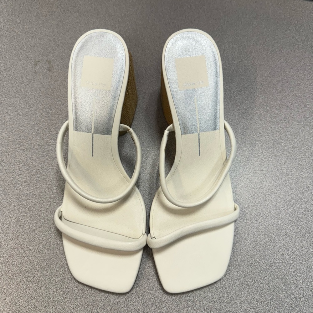 Dolce Vita White Sandals